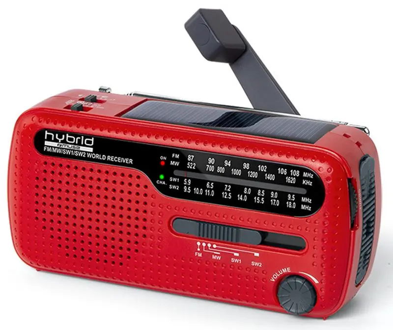 Radio portabil Muse MH-07 (Red)