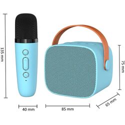 Set karaoke portabil P2 (Blue) Thumb