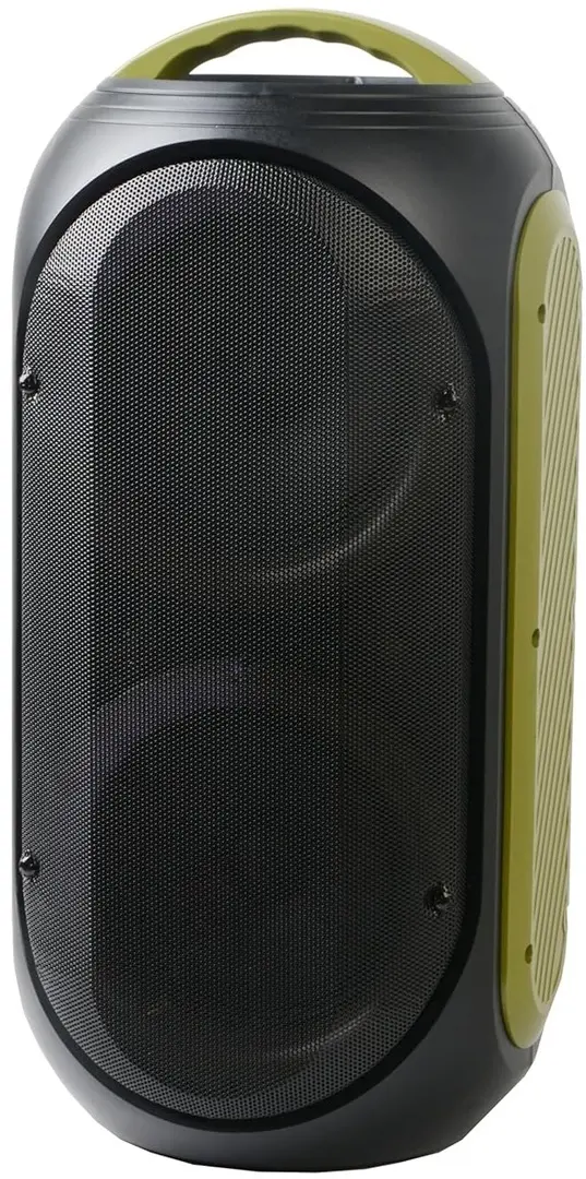 Sistem acustic portabil Power Acoustics Gozik LED (Black/Green)