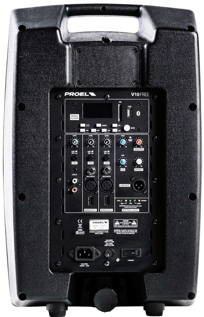 Портативная колонка Proel V10 Free (Black)