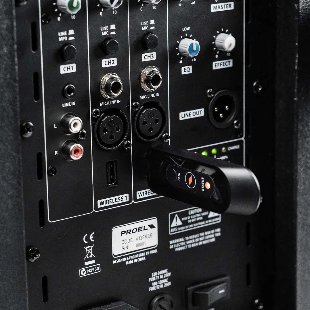 Портативная колонка Proel V10 Free (Black)