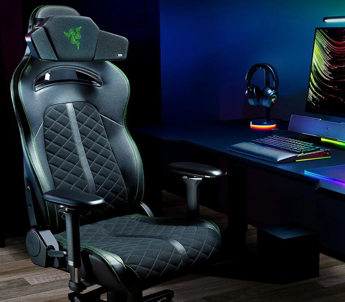 Беспроводная колонка-подголовник Razer Clio (Black) - 7