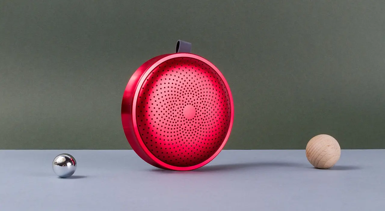 Difuzor portabil fara fir Rombica Mysound Circula (Red) - 3