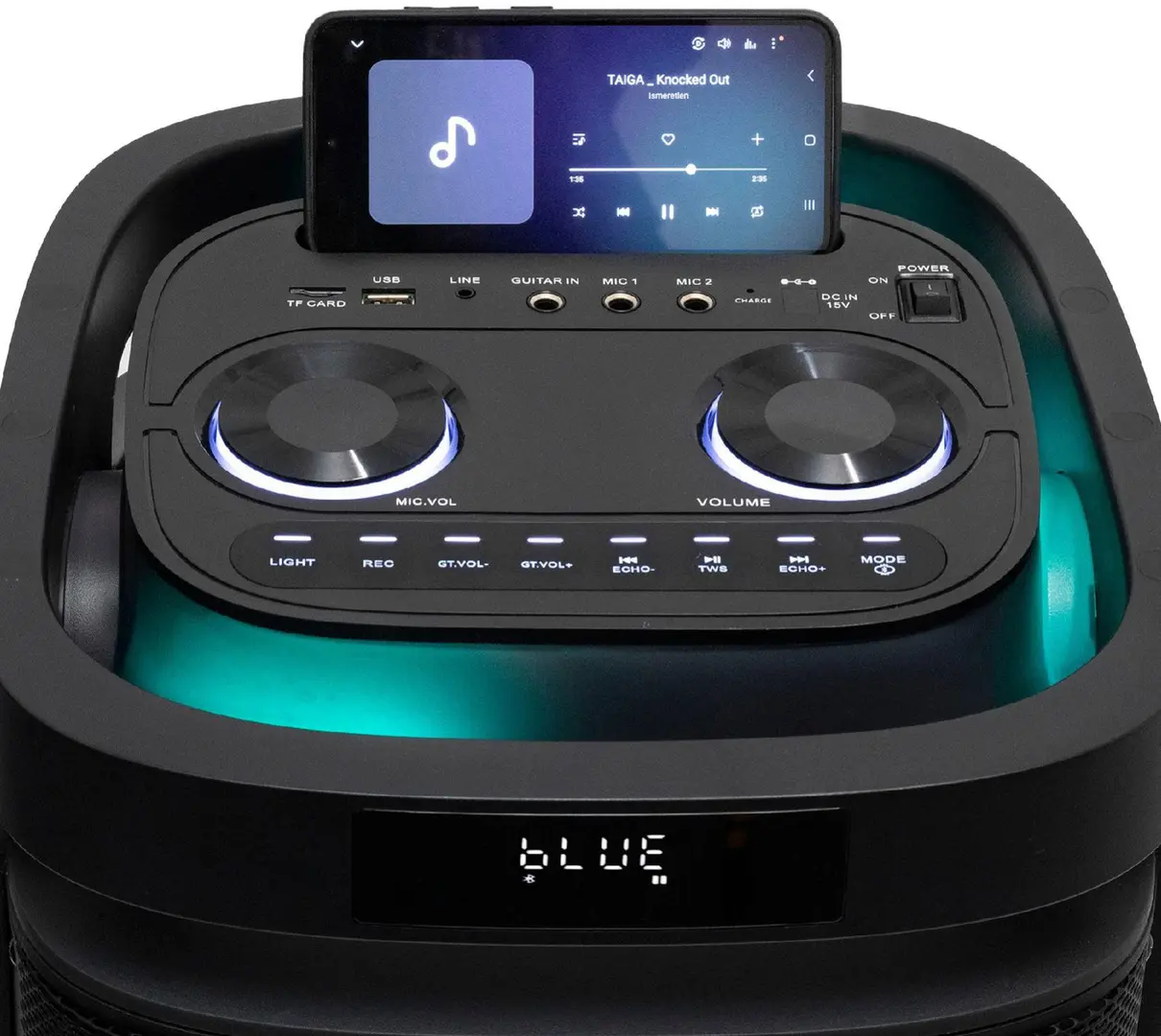 Difuzor portabil fara fir Sal PAR2400BT (Black)