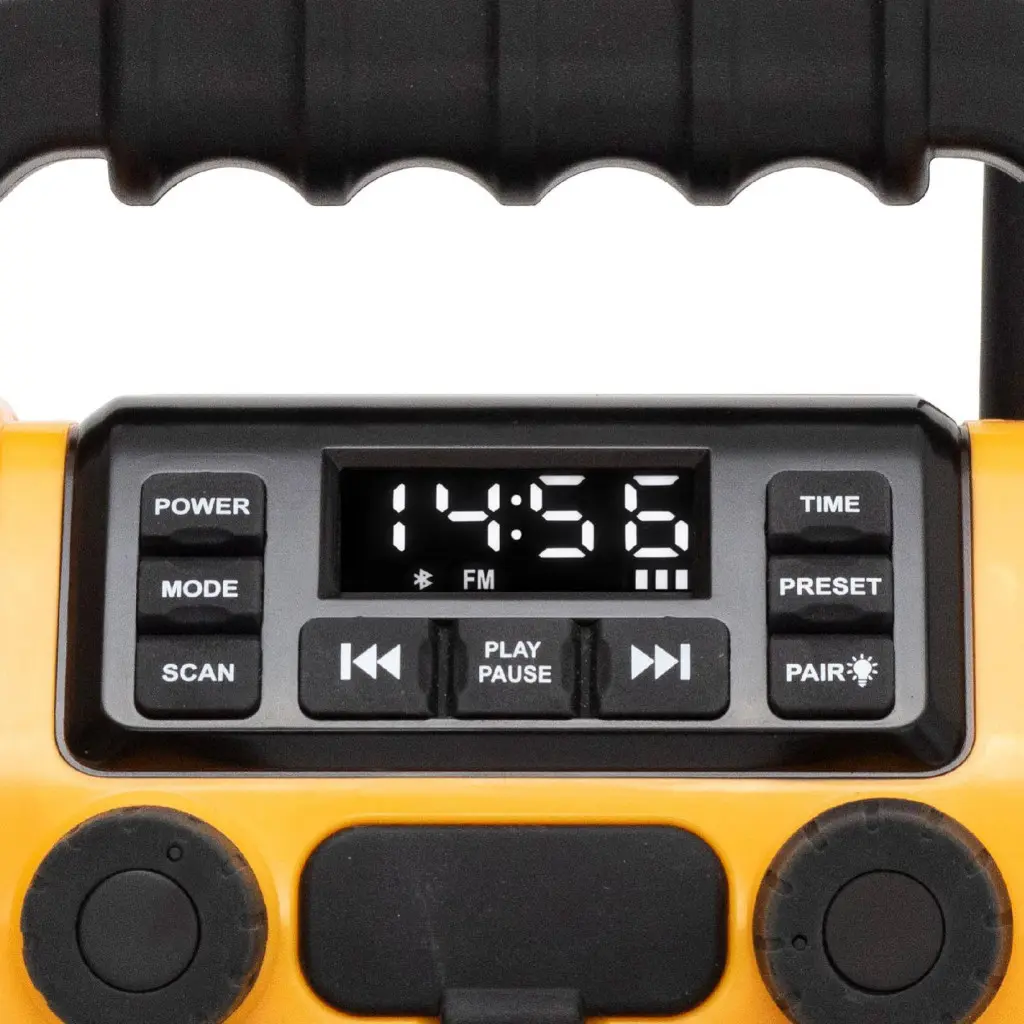 Портативная колонка SAL BTWORKPRO (Black/Yellow)