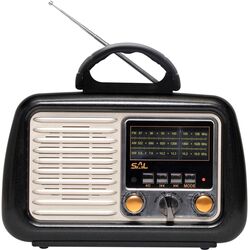 Radio portabil Sal RRT 2B (Black/Silver)