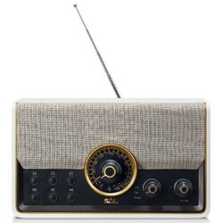 Radio portabil Sal RRT 6B (White/Black) Thumb