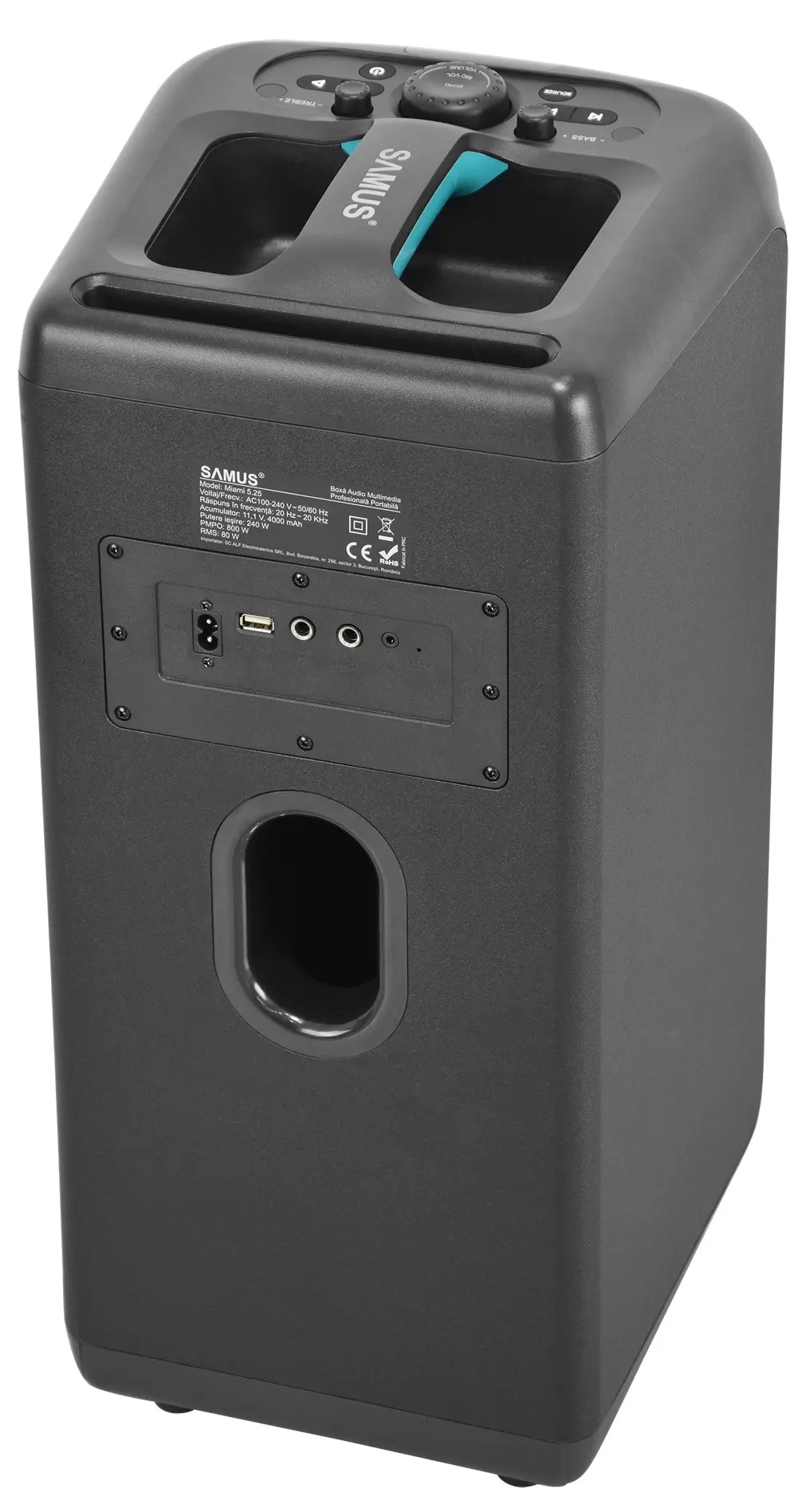 Boxa portabila Samus MIAMI 5.25 (Black)