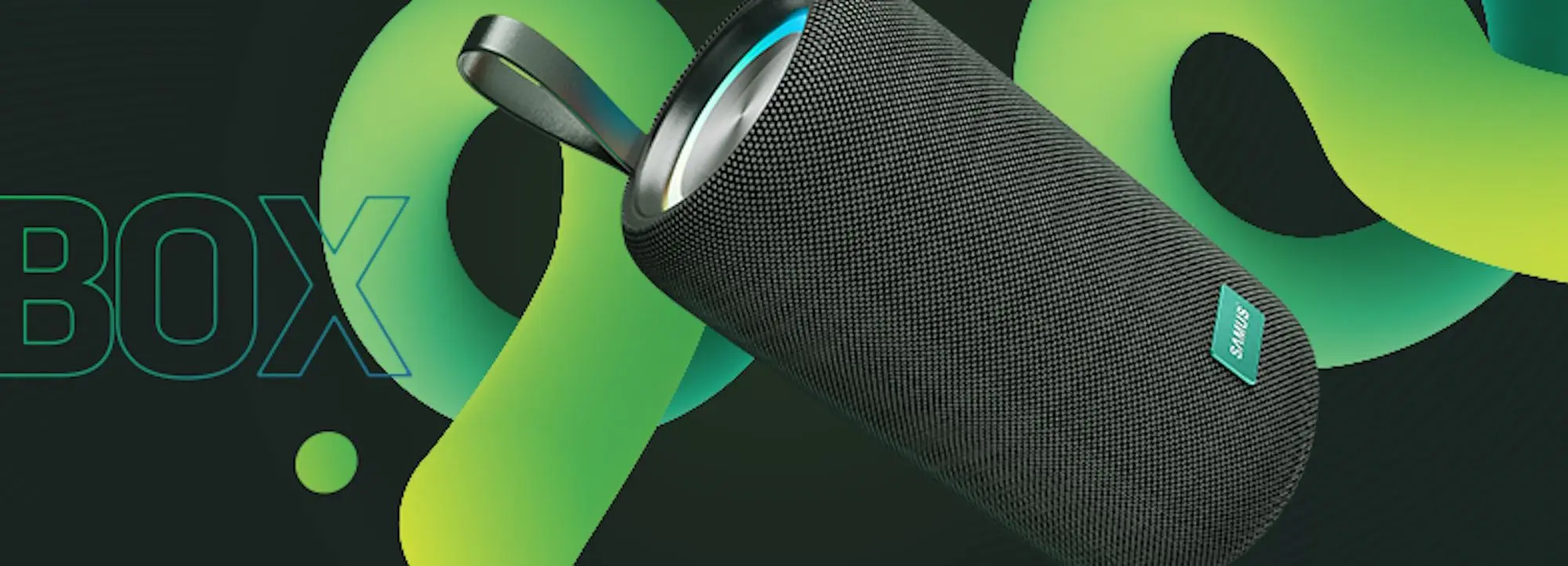 Портативная колонка Samus Vibe Box (Black) - 3