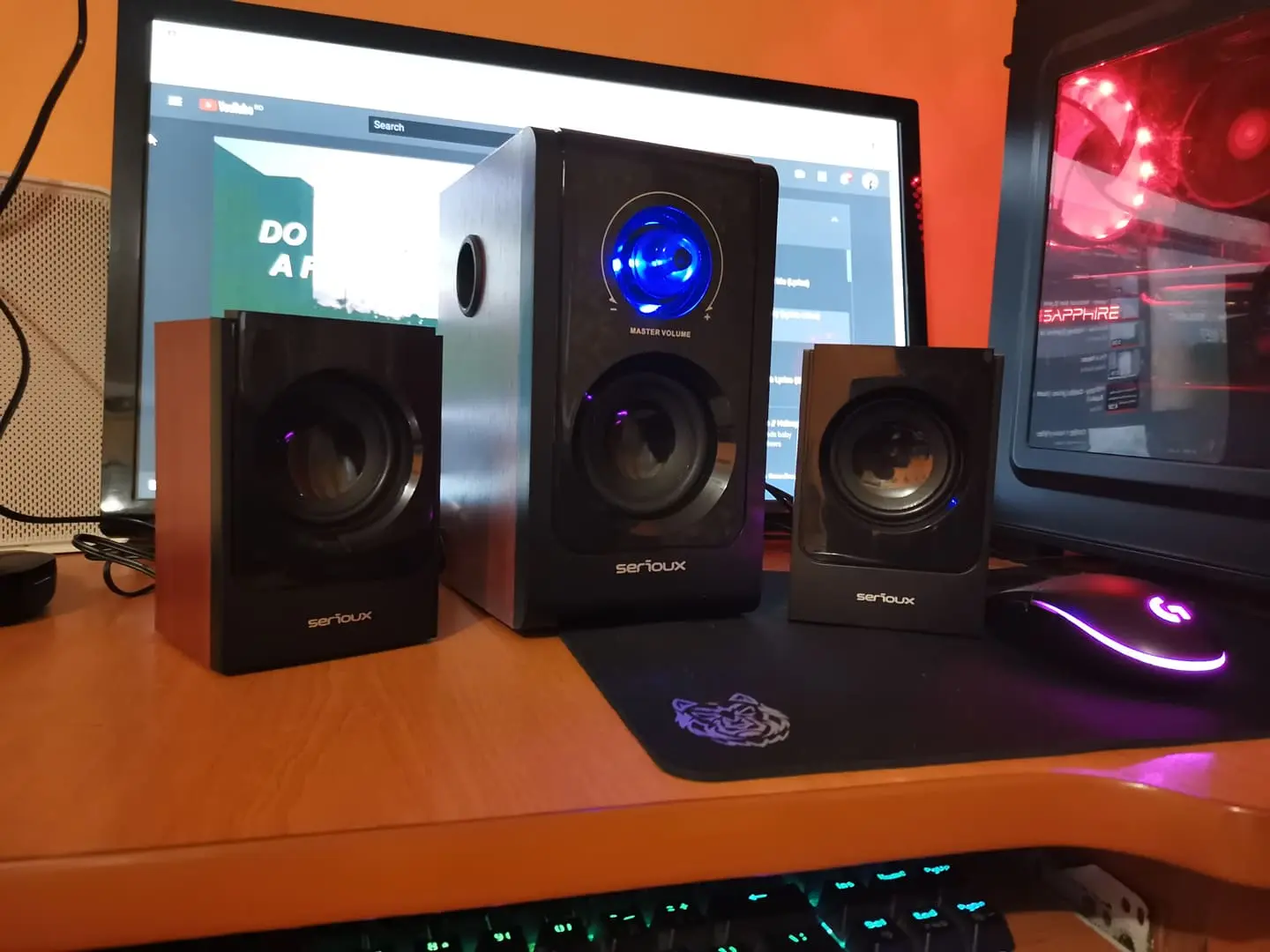 Акустическая система Serioux HT2100C (Black/Brown) - 4