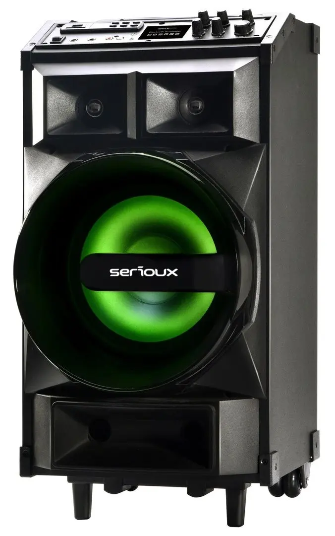 Sistem acustic portabil Serioux Trolley SoundCase 130 (Black) - 2