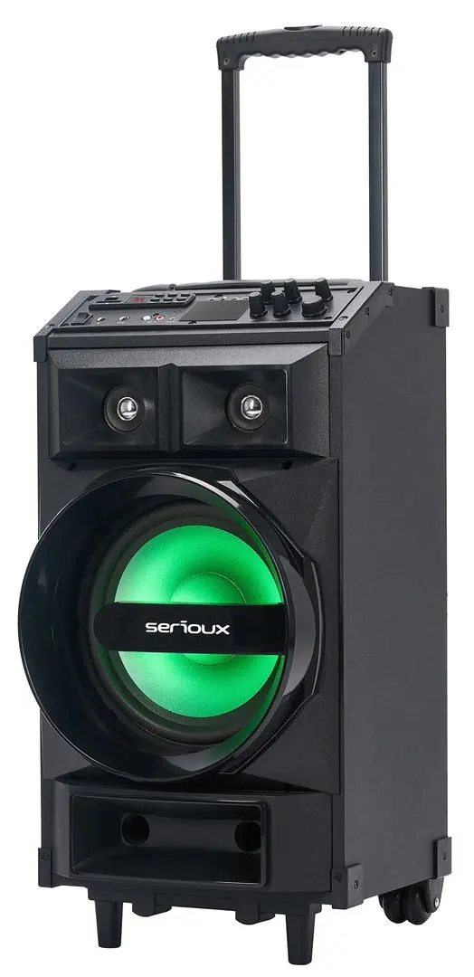 Sistem acustic portabil Serioux Trolley SoundCase 130 (Black)