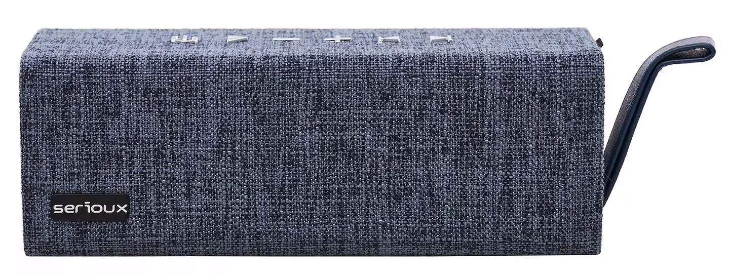 Портативная колонка Serioux Wave Cube 12W (Blue) - 2