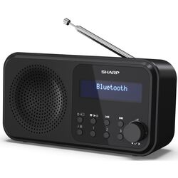 Radio portabil Sharp DR-P420 (Midnight Black) Thumb
