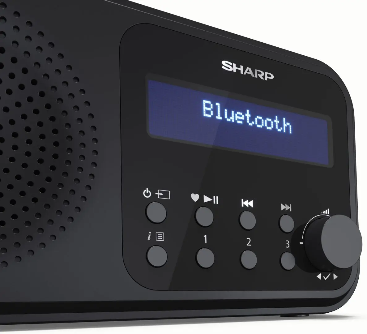 Radio portabil Sharp DR-P420 (Midnight Black)