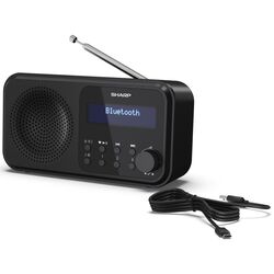 Radio portabil Sharp DR-P420 (Midnight Black) Thumb