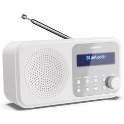 Radio portabil Sharp DR-P420 (Snowy White) Thumb