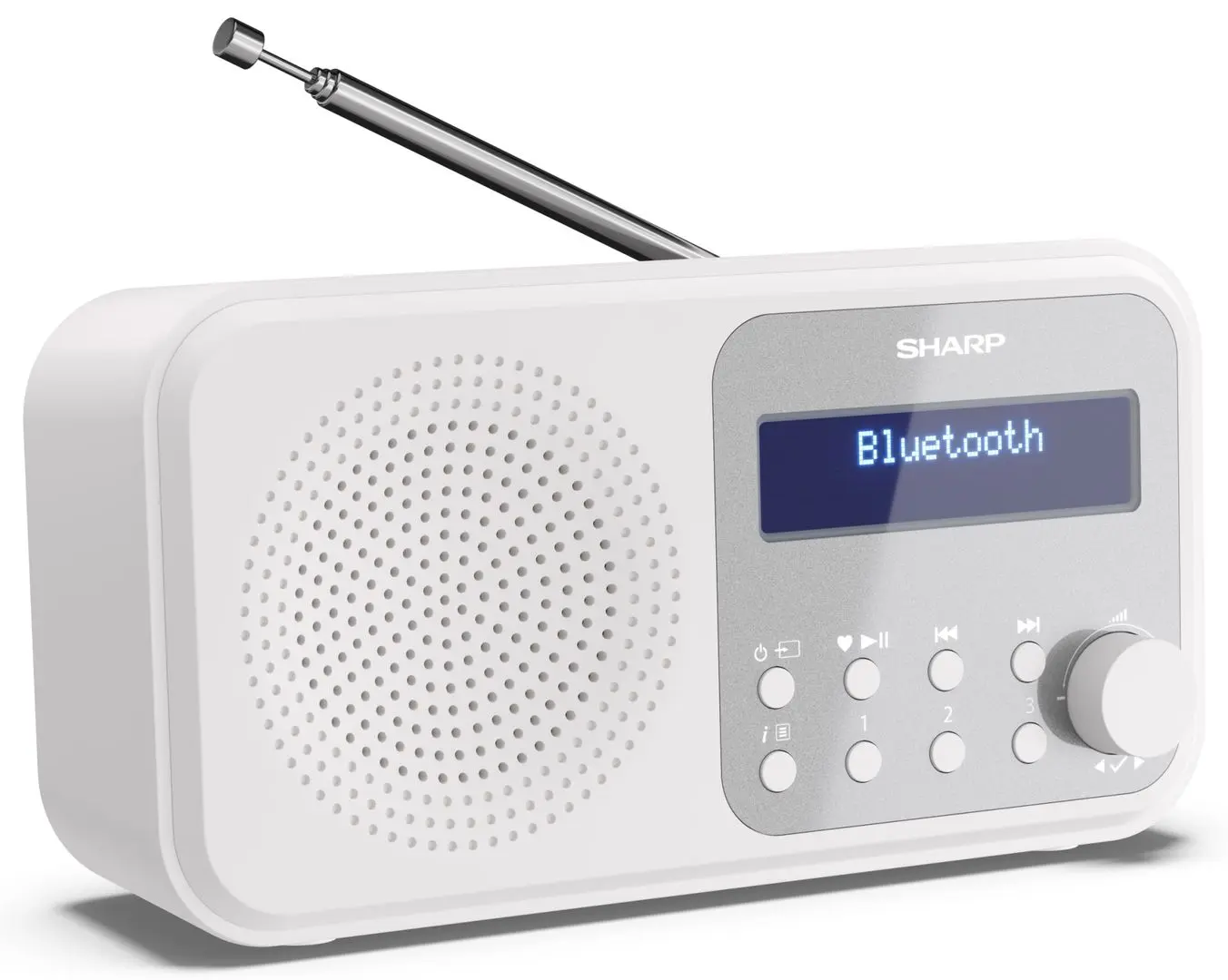 Radio portabil Sharp DR-P420 (Snowy White)