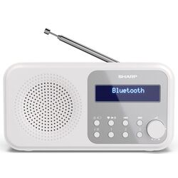 Radio portabil Sharp DR-P420 (Snowy White)