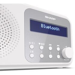 Radio portabil Sharp DR-P420 (Snowy White) Thumb