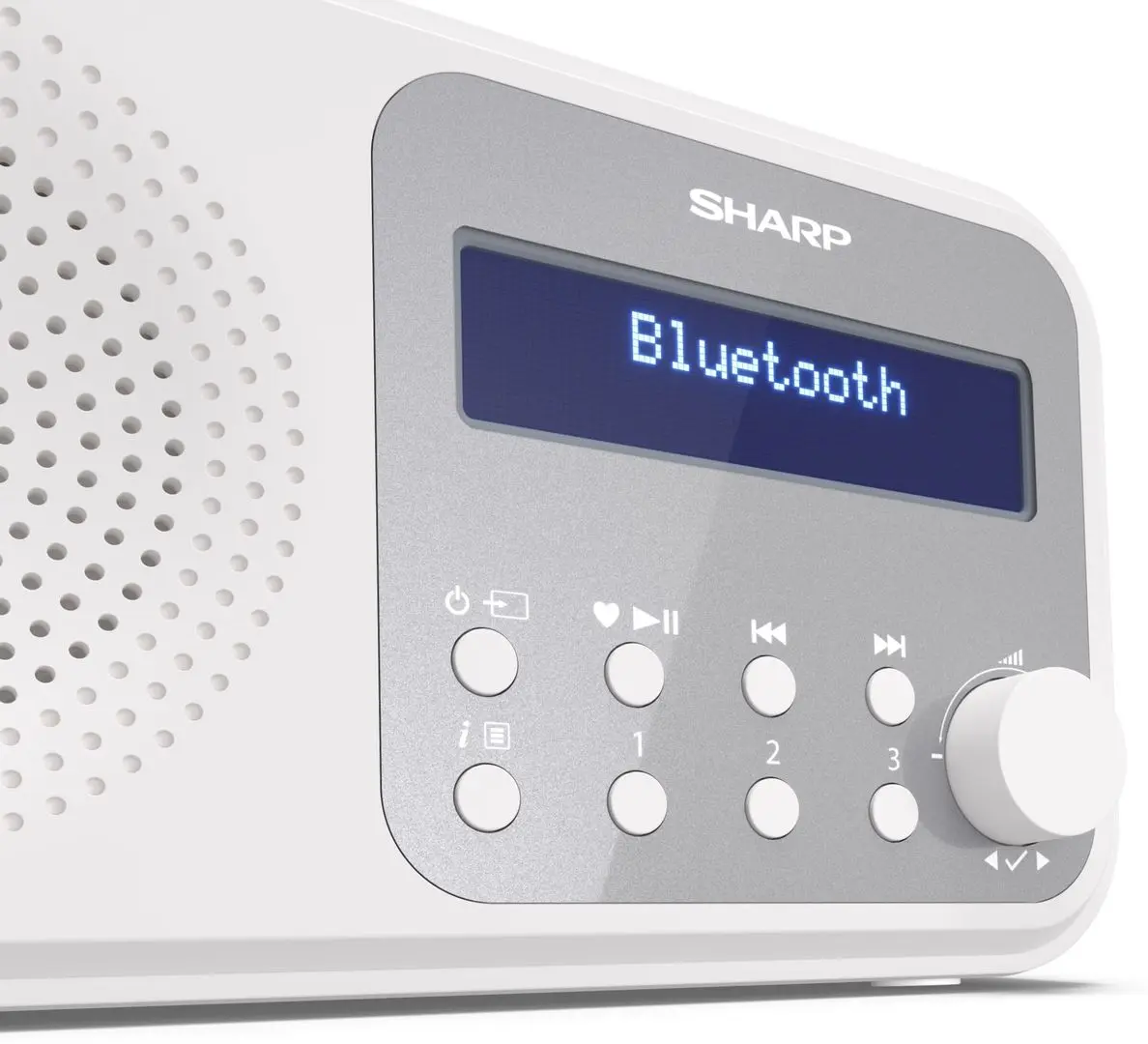 Radio portabil Sharp DR-P420 (Snowy White)