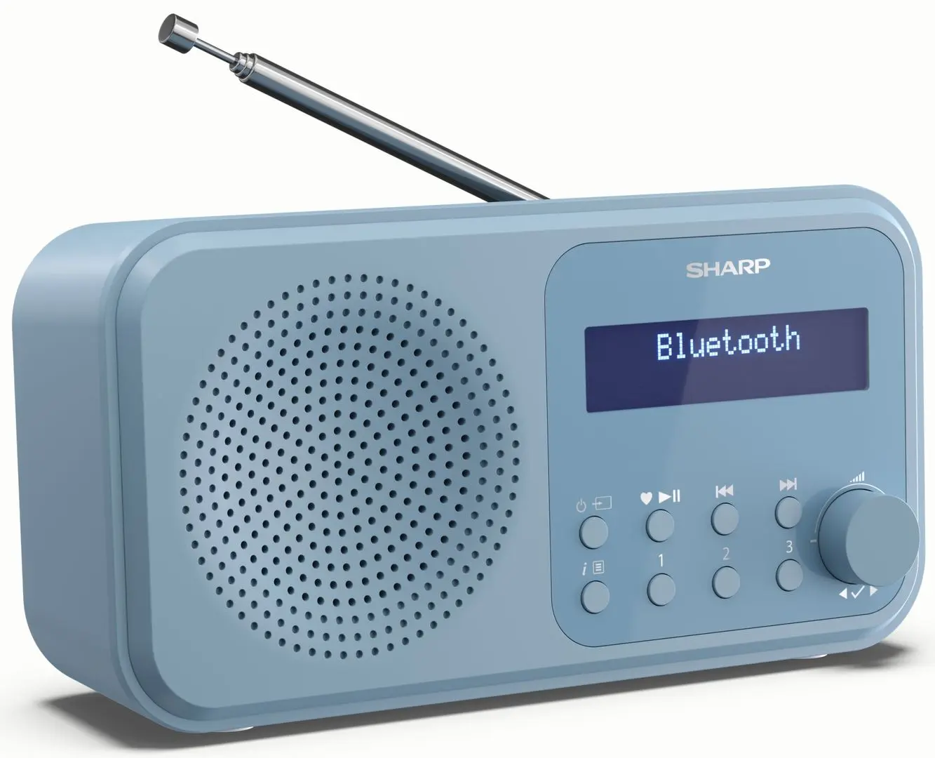 Портативный радиоприемник Sharp DR-P420 (Steel Blue) - 3
