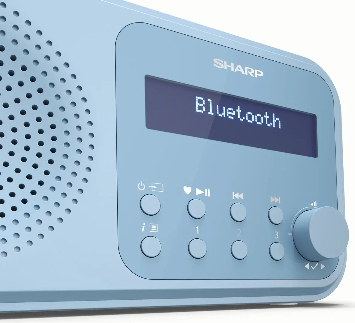 Портативный радиоприемник Sharp DR-P420 (Steel Blue) - 5