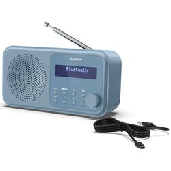 Портативный радиоприемник Sharp DR-P420 (Steel Blue) Thumb