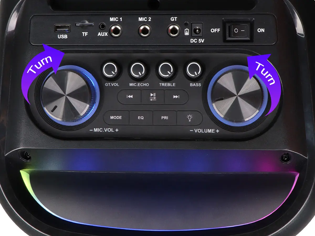 Портативная акустическая система Sing-E ZQS10220 (Black) - 2