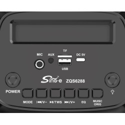 Портативная акустическая система Sing-E ZQS6288 (Black) Thumb