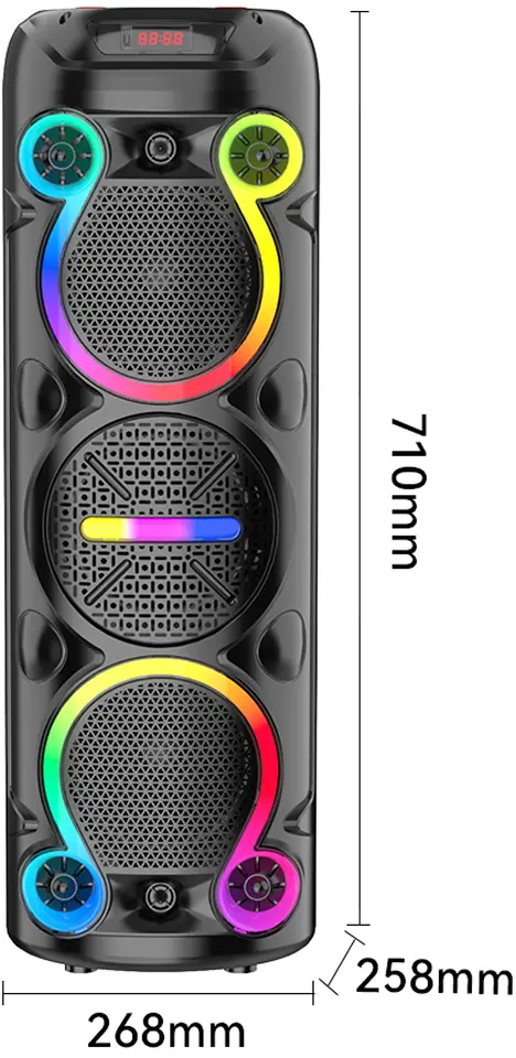 Sistem acustic portabil Sing-E ZQS6302 (Black)
