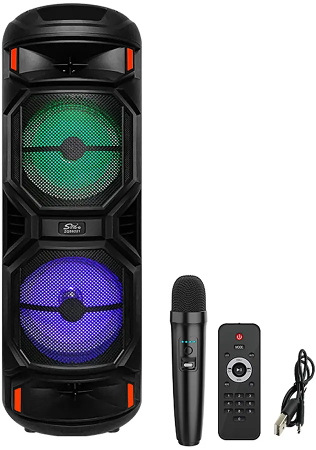 Портативная акустическая система Sing-E ZQS8221 (Black)