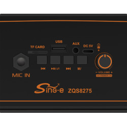 Sistem acustic portabil Sing-E ZQS8275 (Black) Thumb