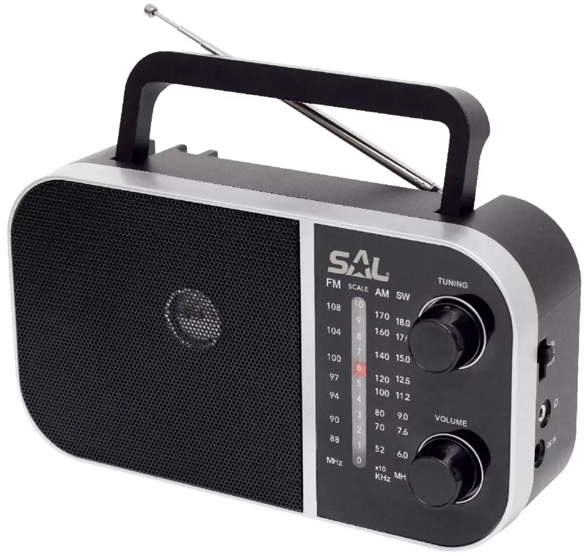 Radio Somogyi Elektronic RPR 8 (Black/Grey)