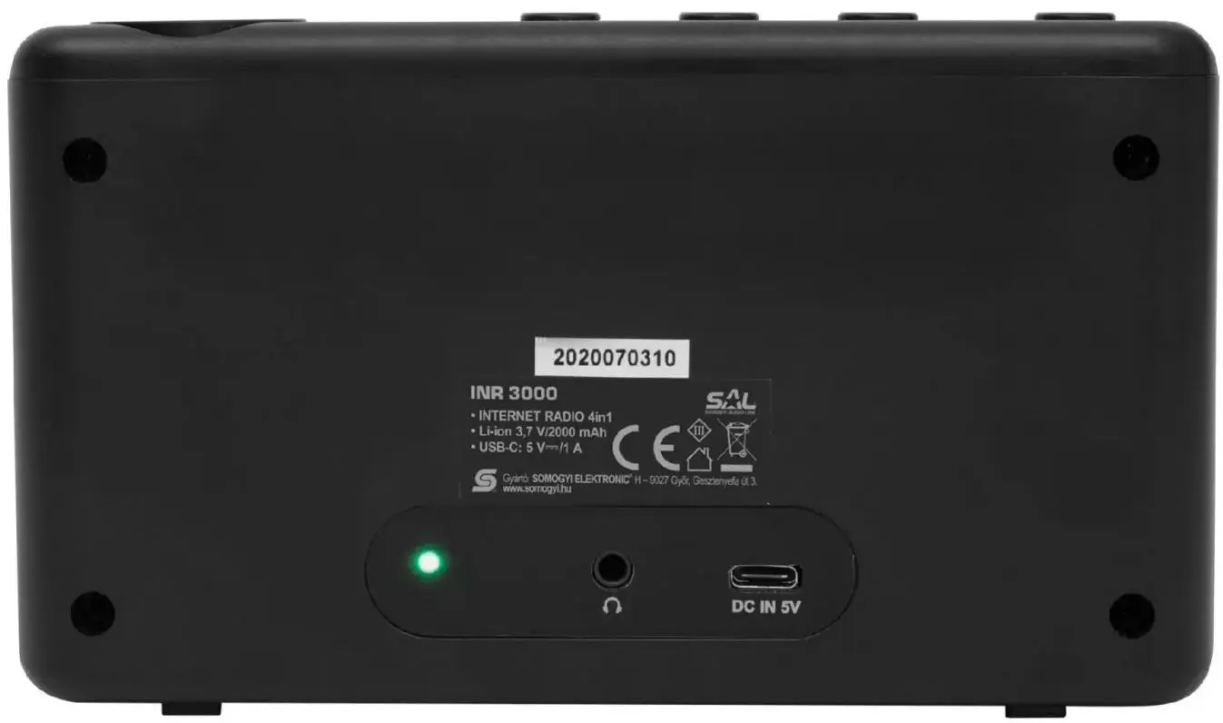 Radio Somogyi SAL INR 3000 (Black)
