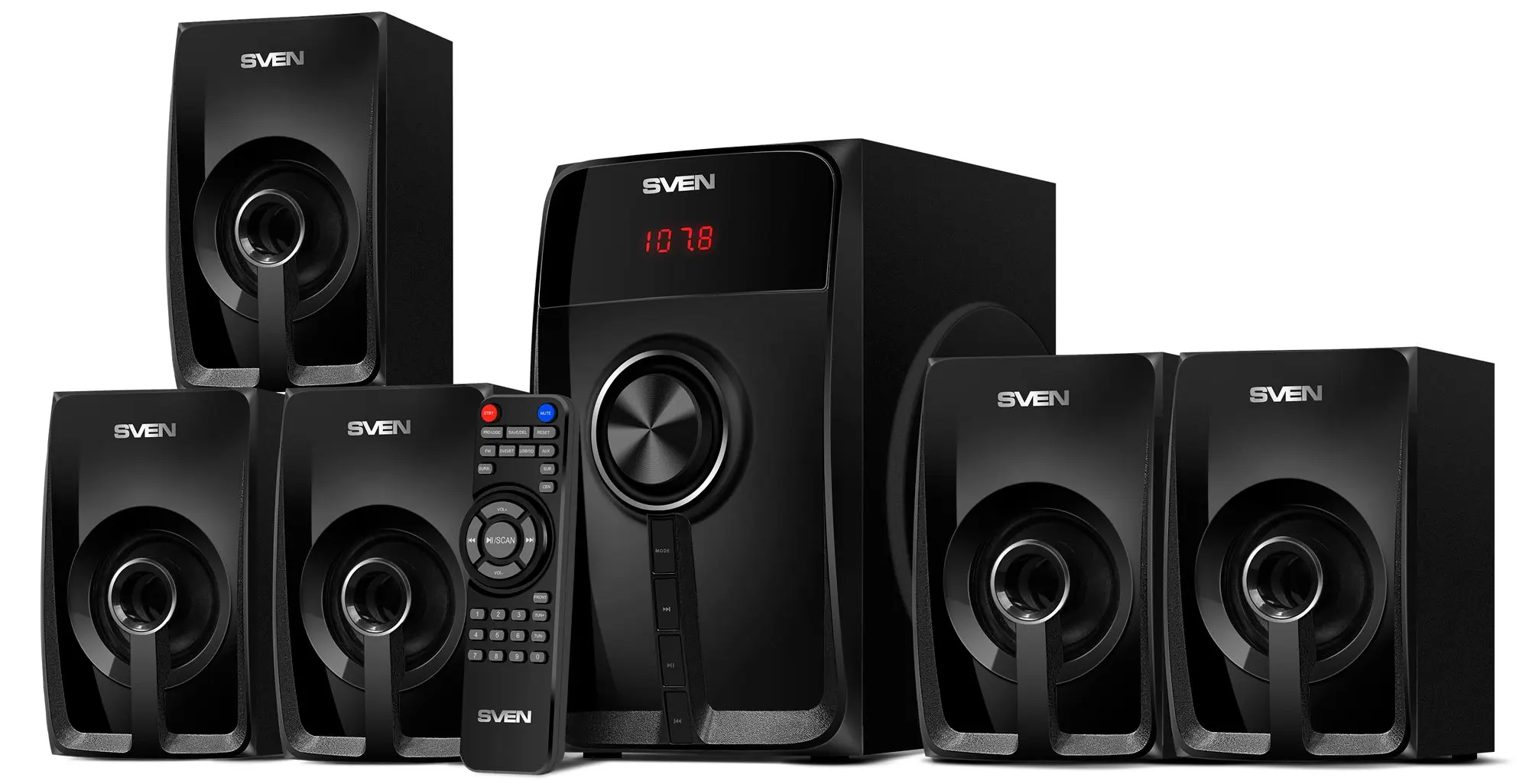 Sistem acustic Sven HT-202 (Black)