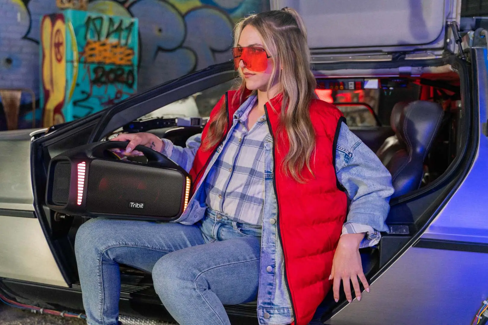 Портативная акустическая система Tribit Stormbox Blast BTS52 (Black) - 5