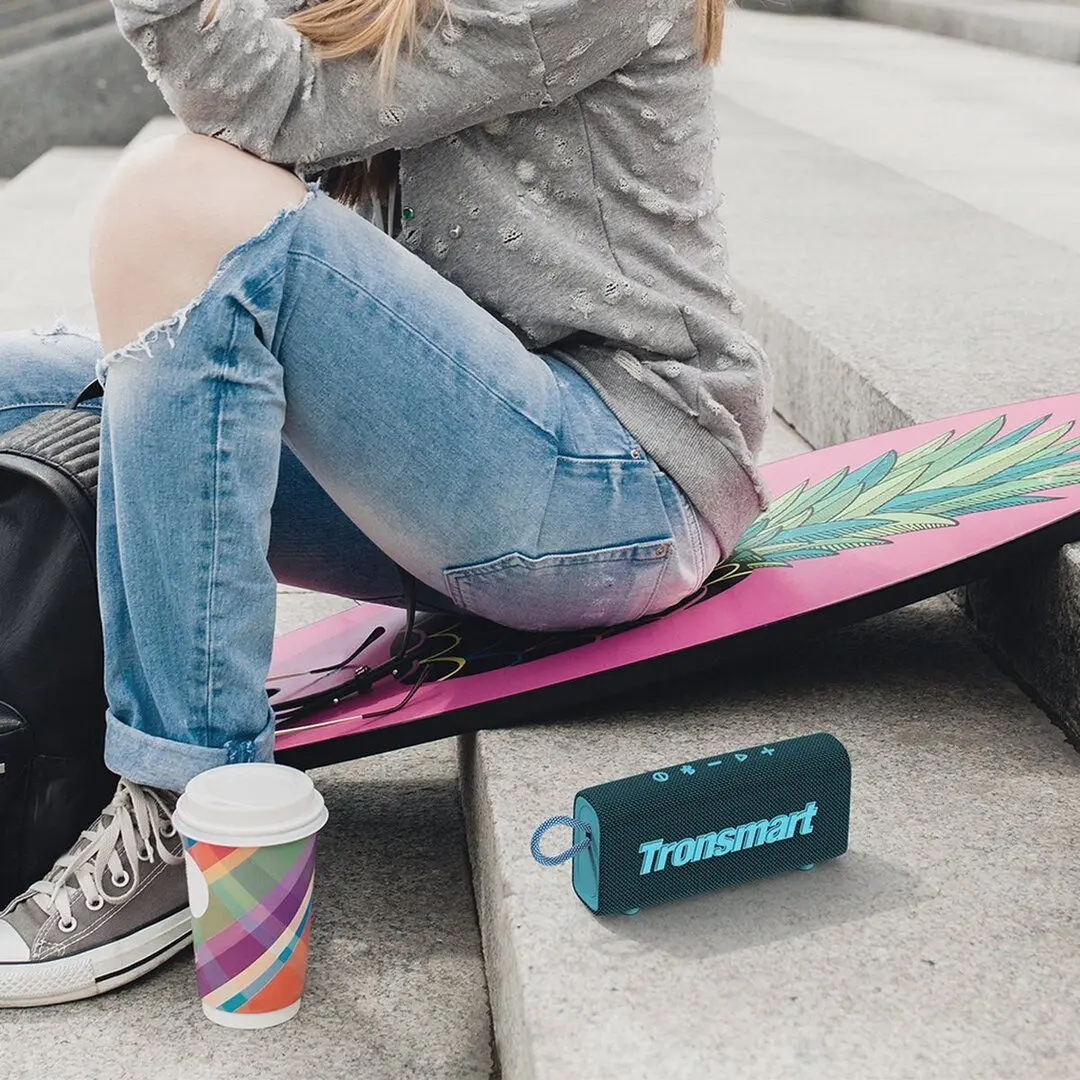 Беспроводная портативная колонка Tronsmart Trip (Blue) - 6