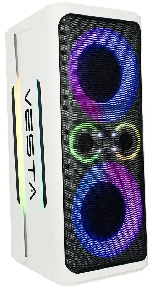 Портативная колонка Vesta PS-QX208M2 Pro (White) - 2