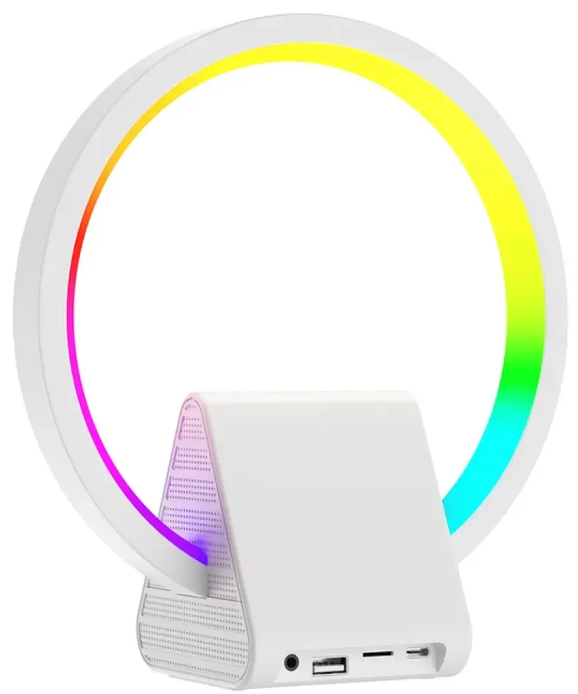 Портативная колонка 2в1 Wiwu Wi-W021 (White)