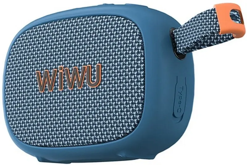 Портативная колонка Wiwu Go Fun H1 (Blue) - 3