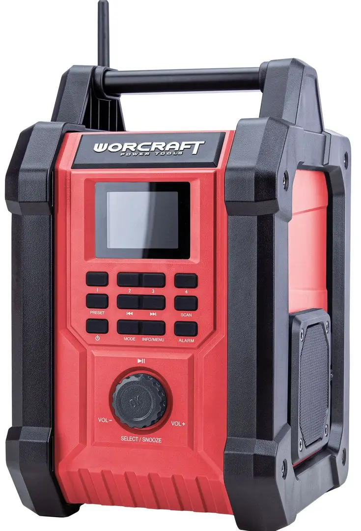 Портативный радиоприемник Worcraft CBTS-S20LiH (Red/Black)