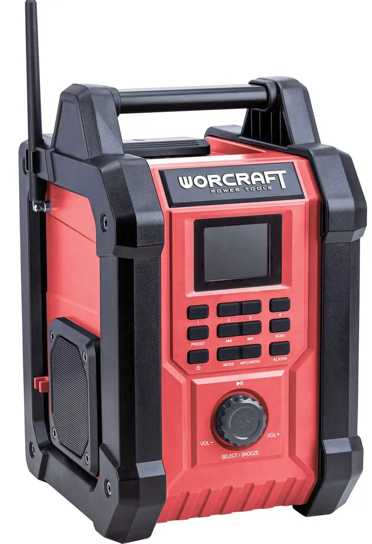 Портативный радиоприемник Worcraft CBTS-S20LiH (Red/Black)