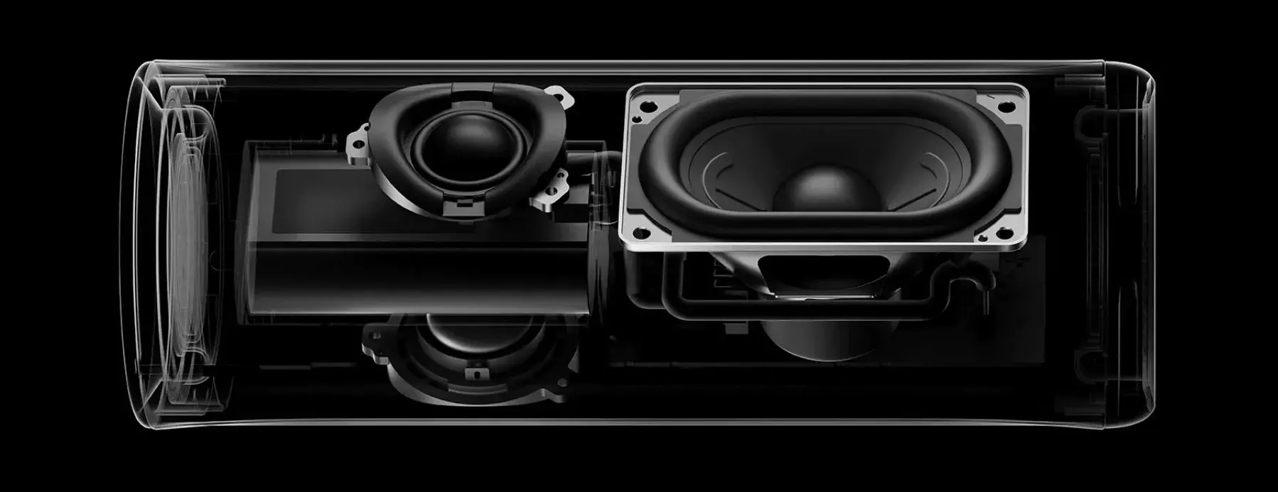 Difuzor portabil fara fir Xiaomi Speaker Harman (Black)