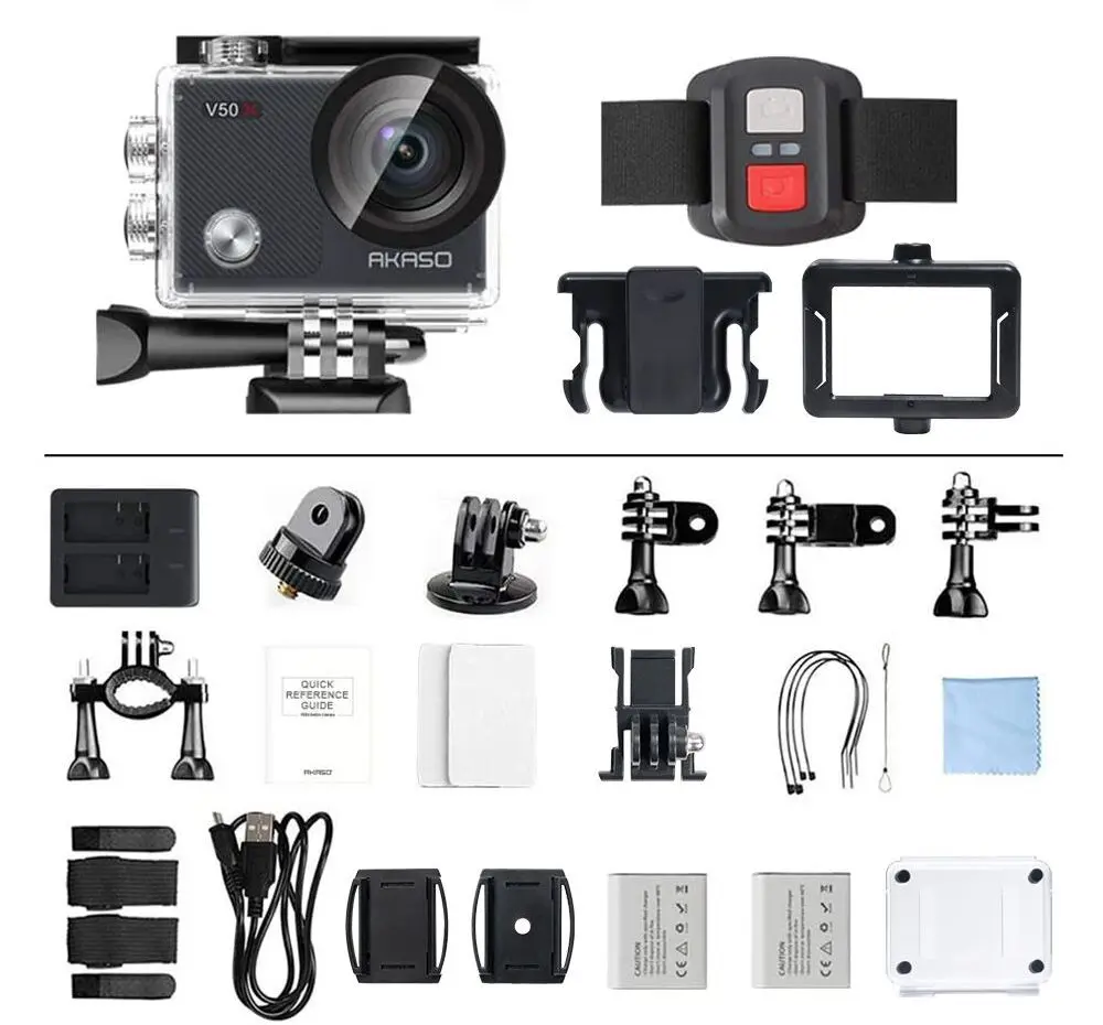 Экшн-камера Akaso V50X (Grey) - 6