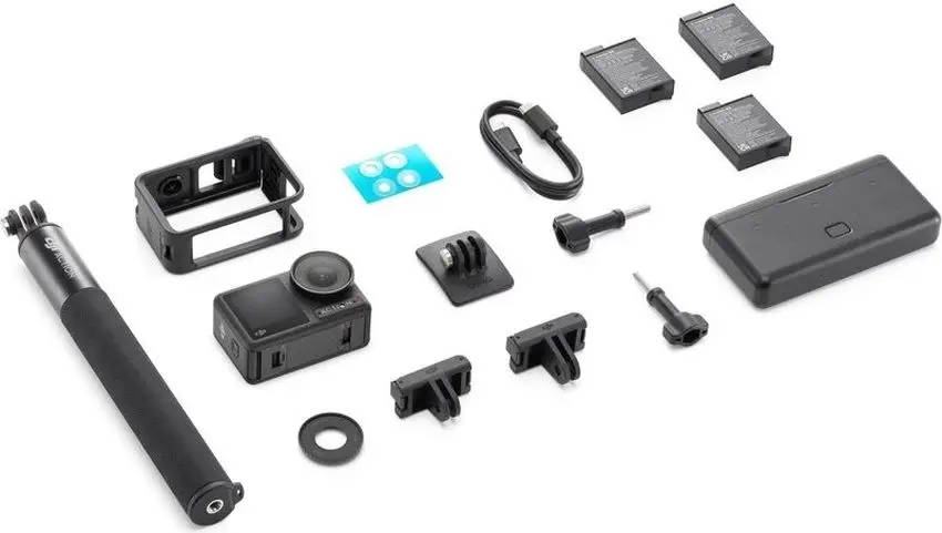 Camera de actiune DJI Osmo Action 4 Adventure Combo (Black)