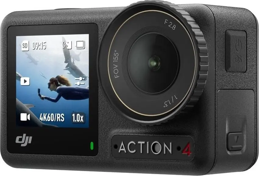 Camera de actiune DJI Osmo Action 4 Adventure Combo (Black)