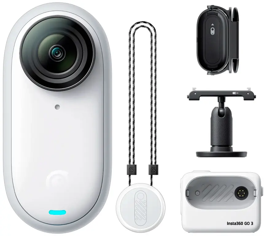 Camera de actiune Insta360 Go 3S (Arctic White)