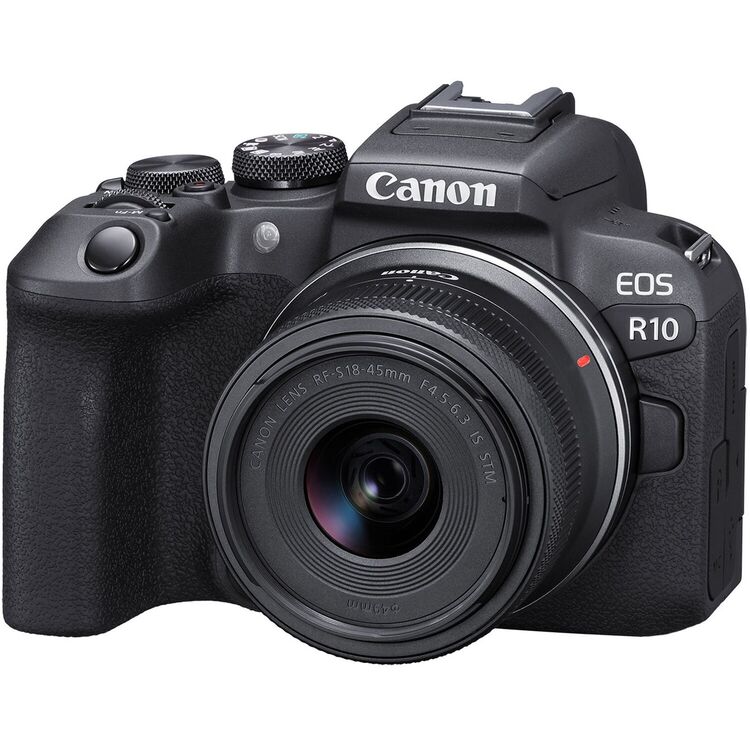 Aparat foto digital Canon EOS R10 + RF-S 18-45mm f/4.5-6.3 IS STM