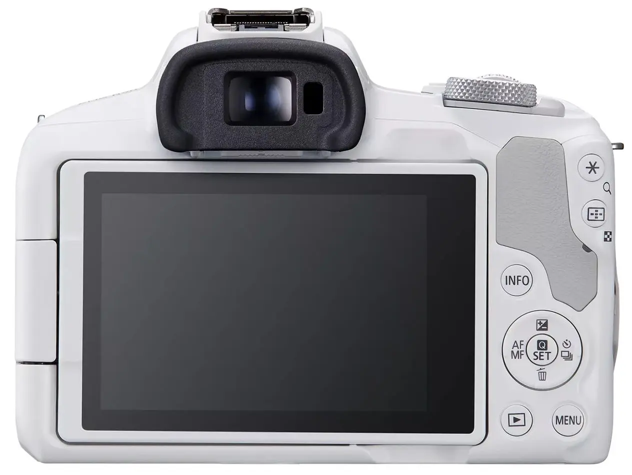 Цифровой фотоаппарат Canon EOS R50 + RF-S 18-45mm f/4.5-6.3 IS STM Kit (White)